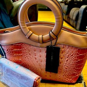 Croc style purse